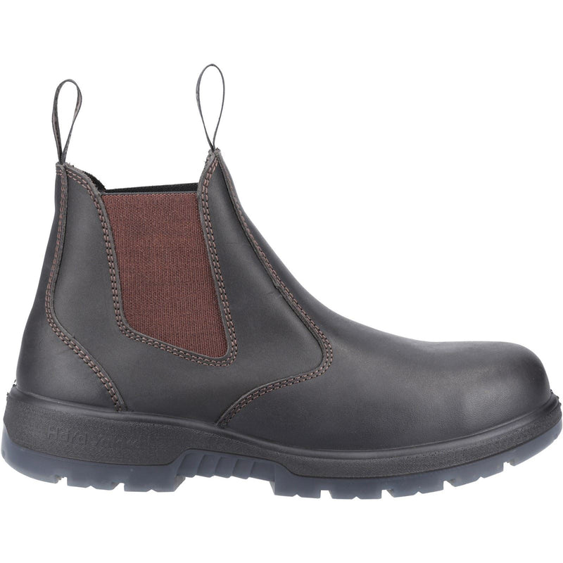 Hard Yakka Outback Leather Brown Safety Boots