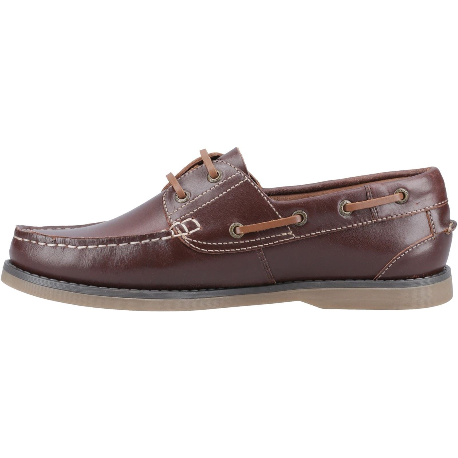 Mocassins Hush Puppies Wilson Pour Homme - Cuir Souple, Semelle TPR Confortable - 4