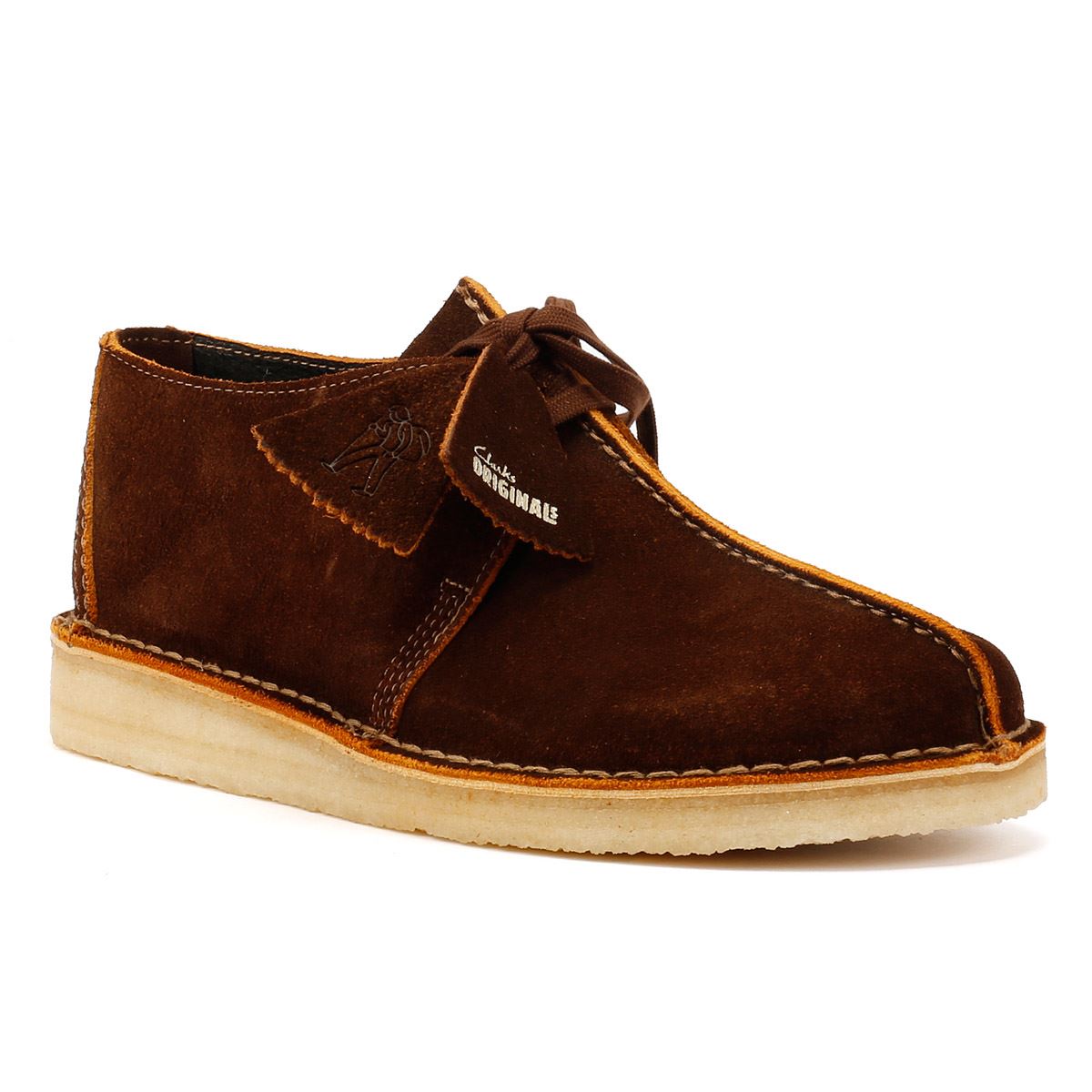 Clarks Originals Desert Trek Suede Men's Brown Shoes