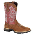 Durango Lady Rebel Leather Women's Briar Brown/Rusty Red Boots