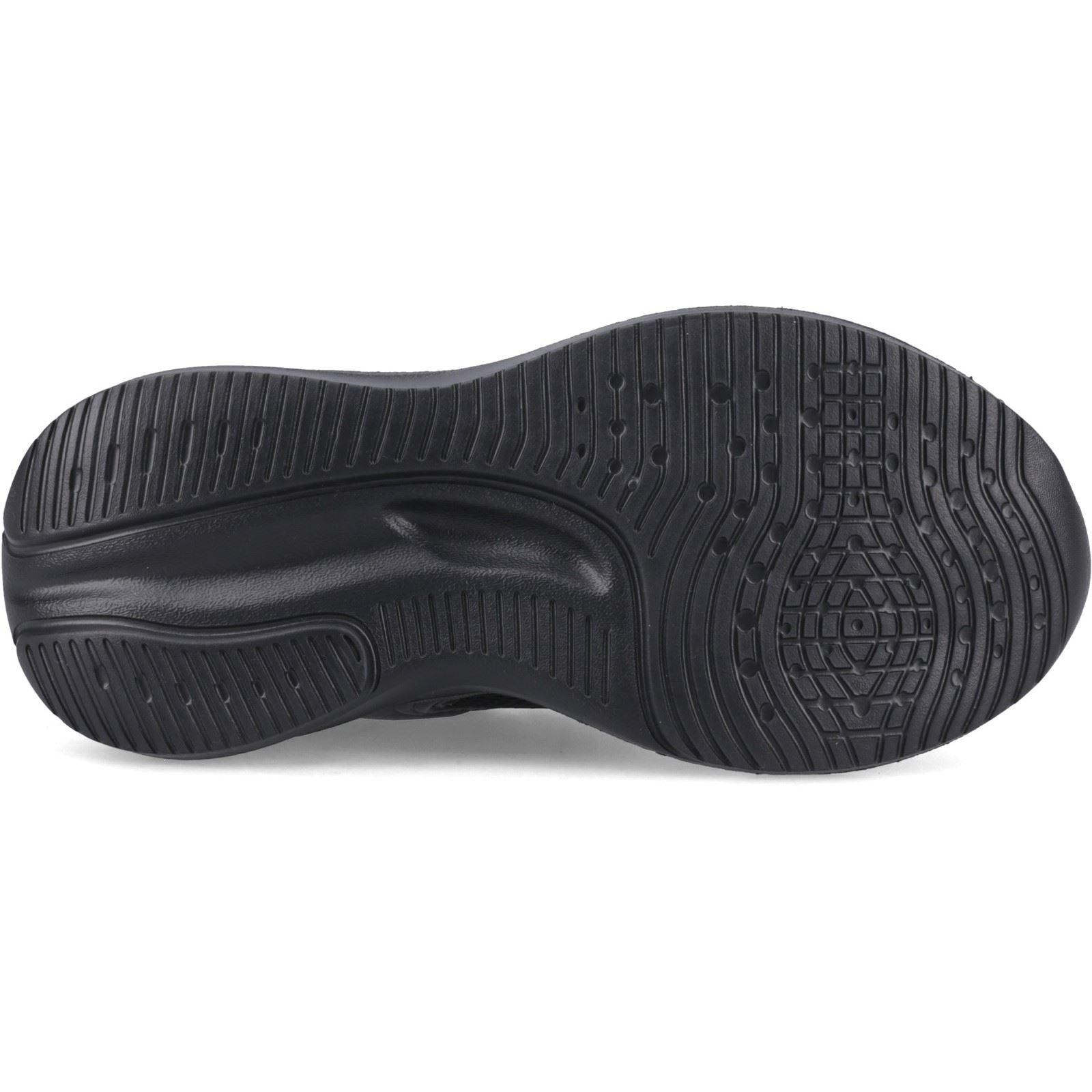 Hush Puppies Marty Trainer Jnr Textile Boy's Black Trainers
