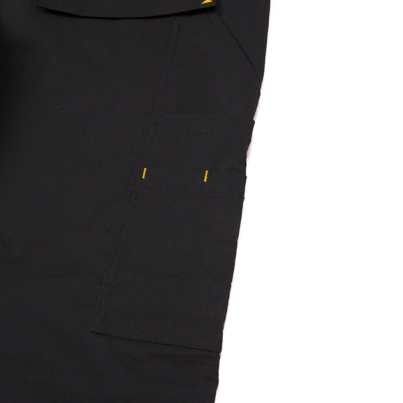 Caterpillar Nexus Knee Pocket Stretch Cotton Men's Black Outdoor Trousers