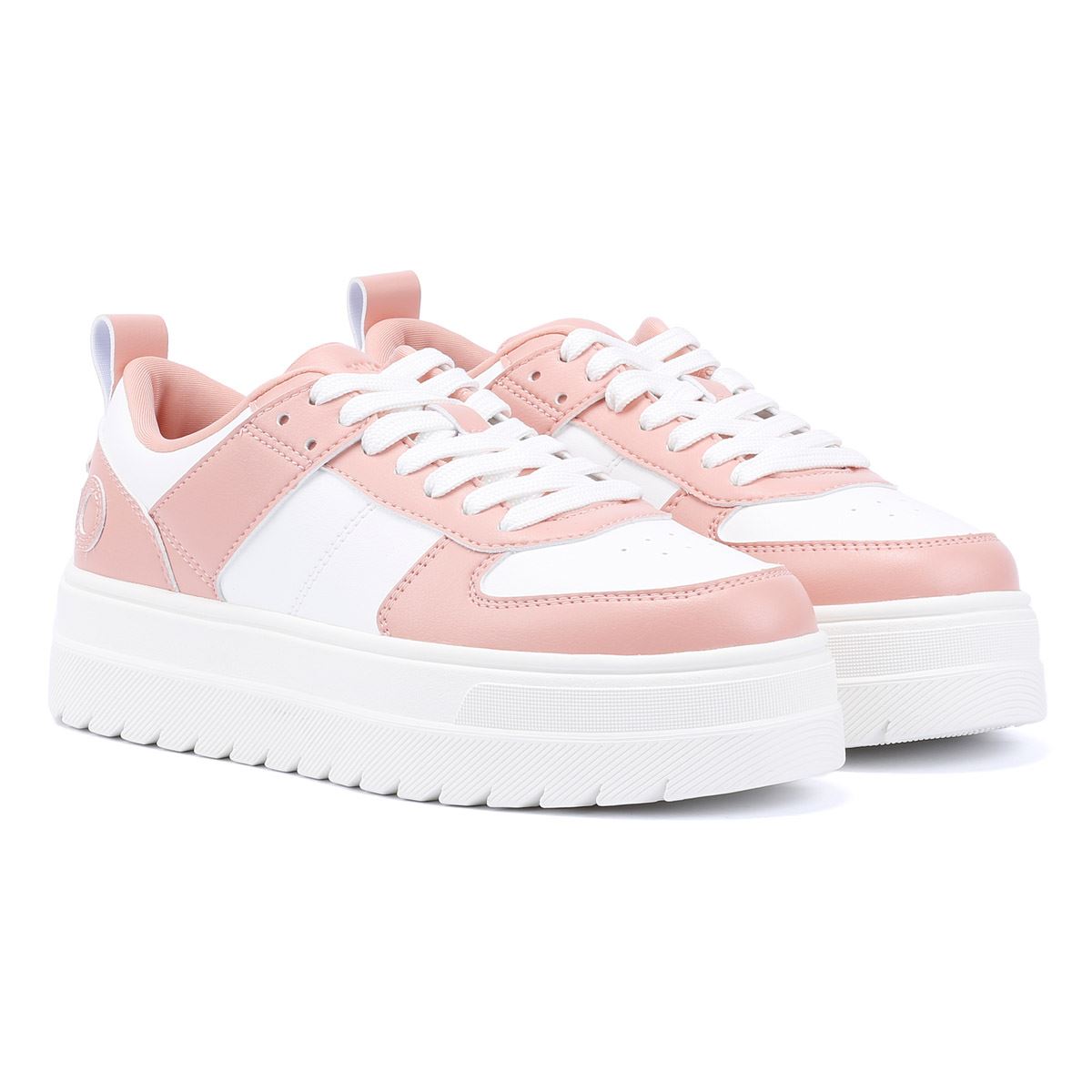 Hugo Lyssa Tennis Women's White/Pink Sneakers