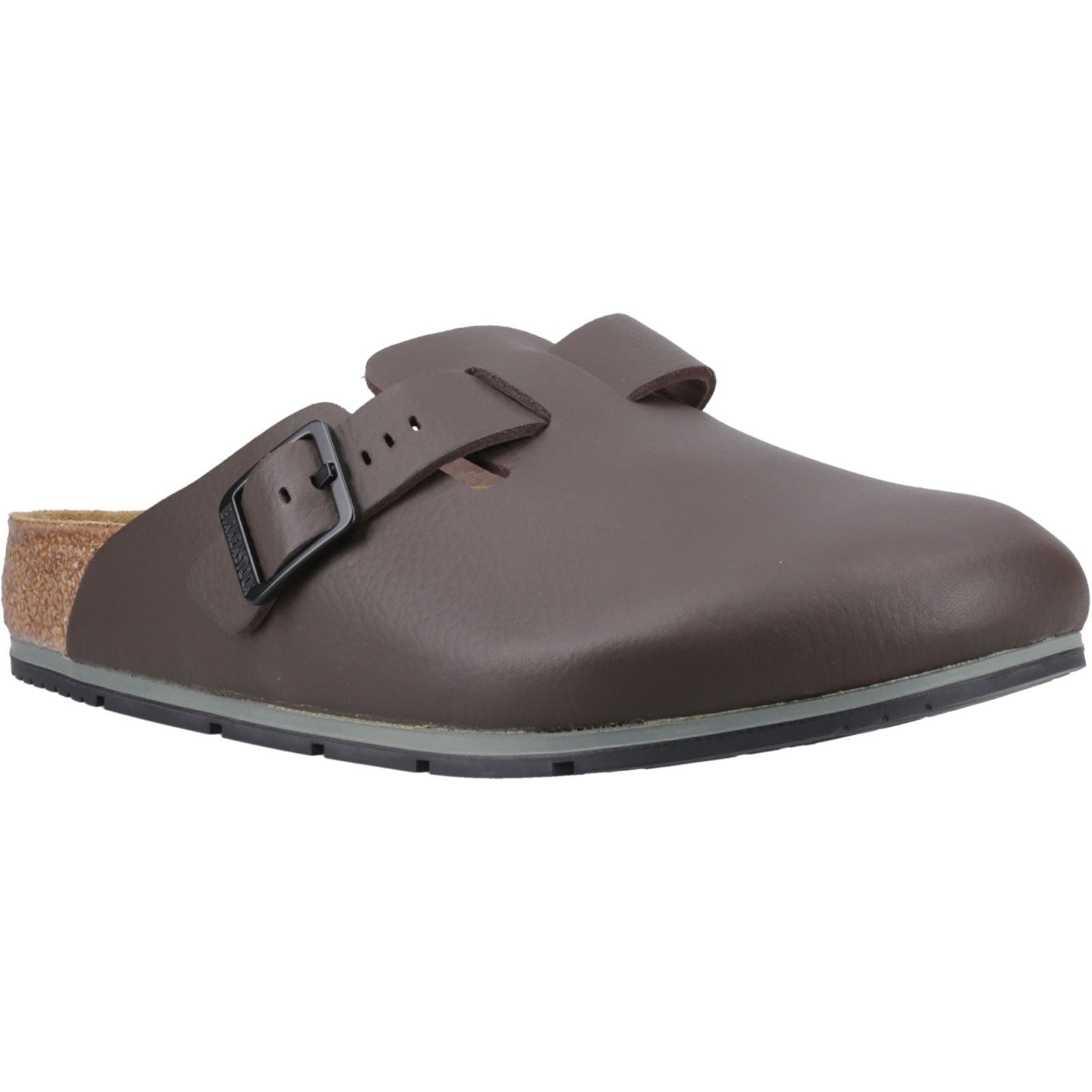 Birkenstock Boston Pro Leather Men's Java Mules