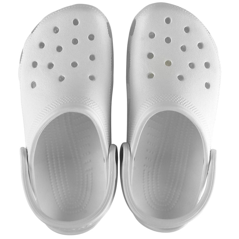 Crocs Kids' Classic Clog Synthetic White Loafers