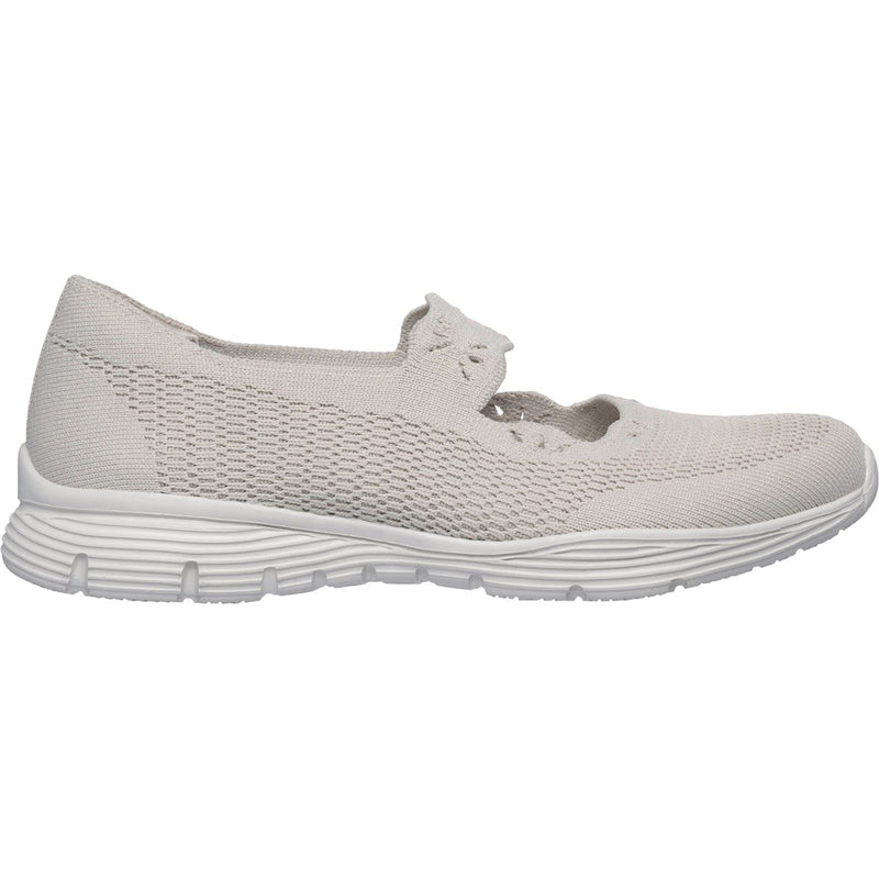 Skechers Seager Cute N' Coy Textile Women's Natural Sneakers