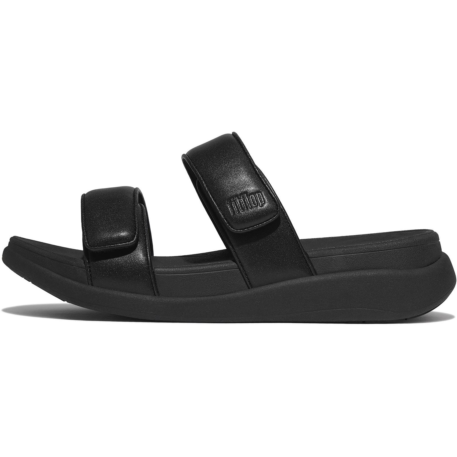 Fitflop F-Mode Go Polyurethane Women's All Black Sandals