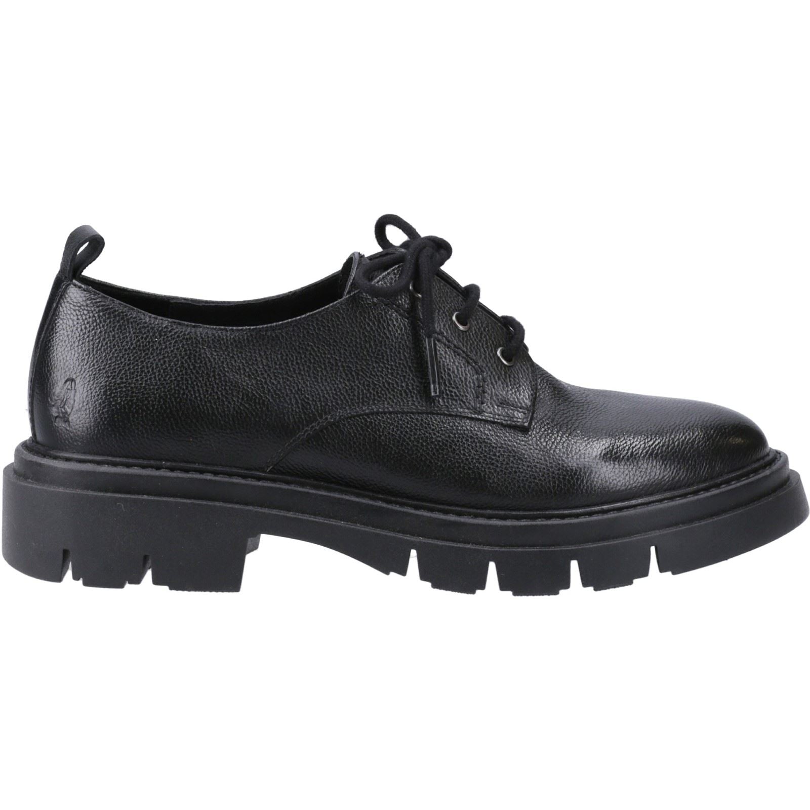 Hush Puppies Ruby Leather Women's Black Shoes