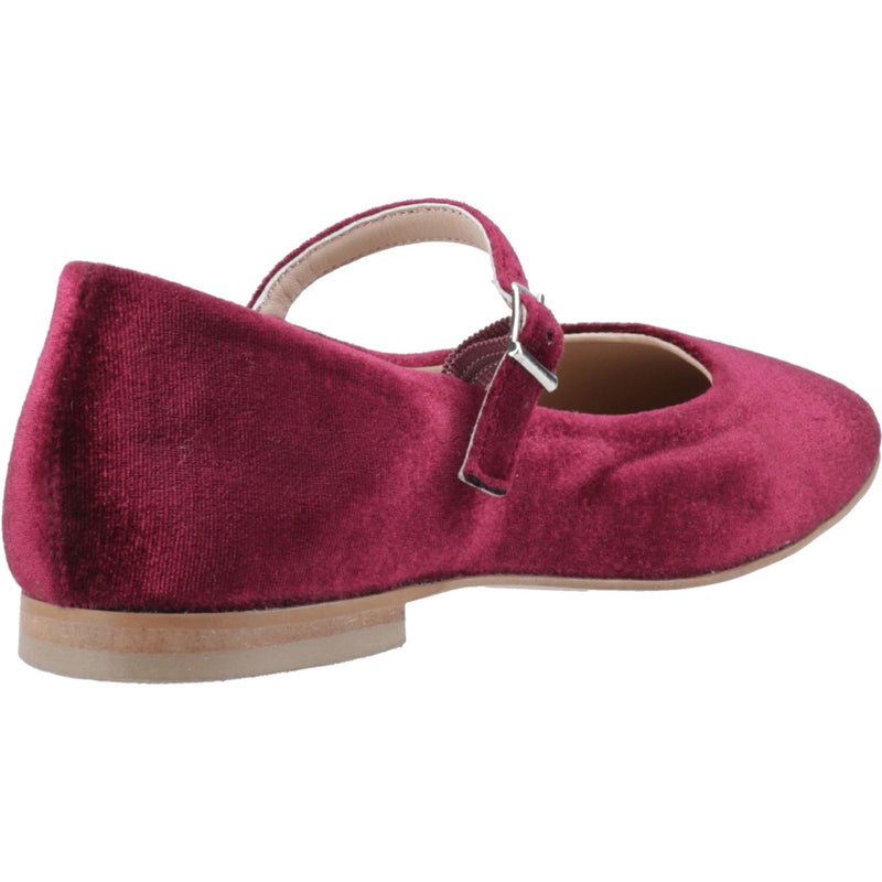 Hush Puppies Pasha Velvet Women's Bordeaux Shoes