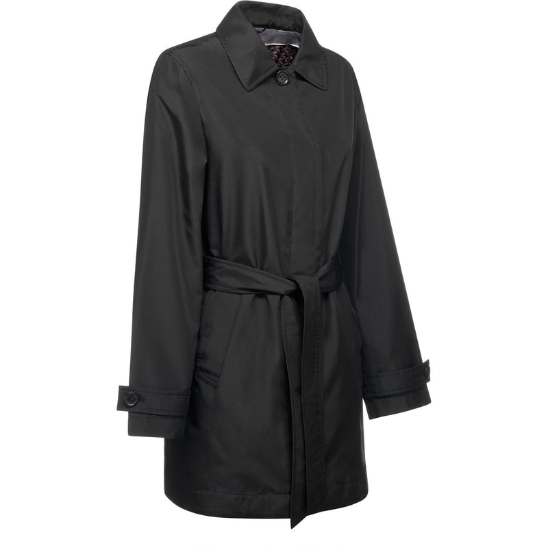 Geox W SOLEIL Women's Black Trench Coat