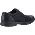 Hush Puppies Trevor Leather Men's Black Lace-Up Shoes