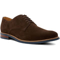 Dune Stanley Leather Men's Brown Lace-Up Shoes