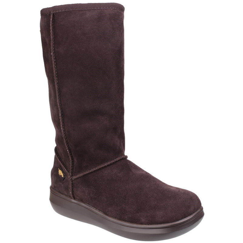 Rocket Dog Sugardaddy Suede Women's Chocolate Boots