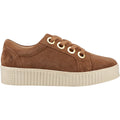 Hush Puppies Tamsin Suede Women's Tan Sneakers