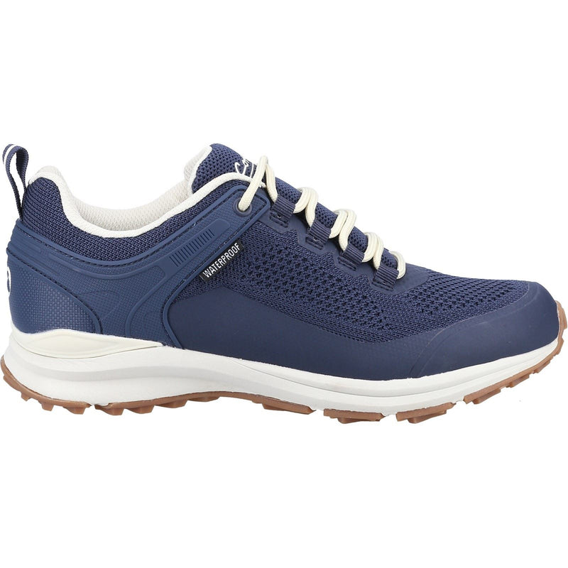 Cotswold Compton Recycled Plastic+Synthetic Pu Women's Navy Trainers