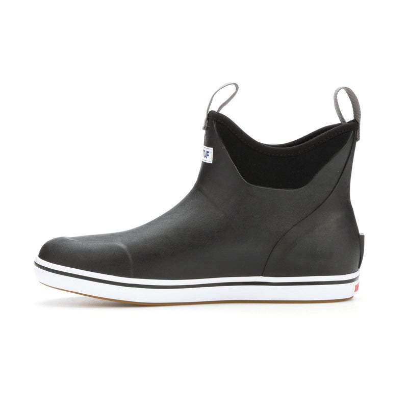 Xtratuf Ankle Deck Rubber Black Wellington Boots