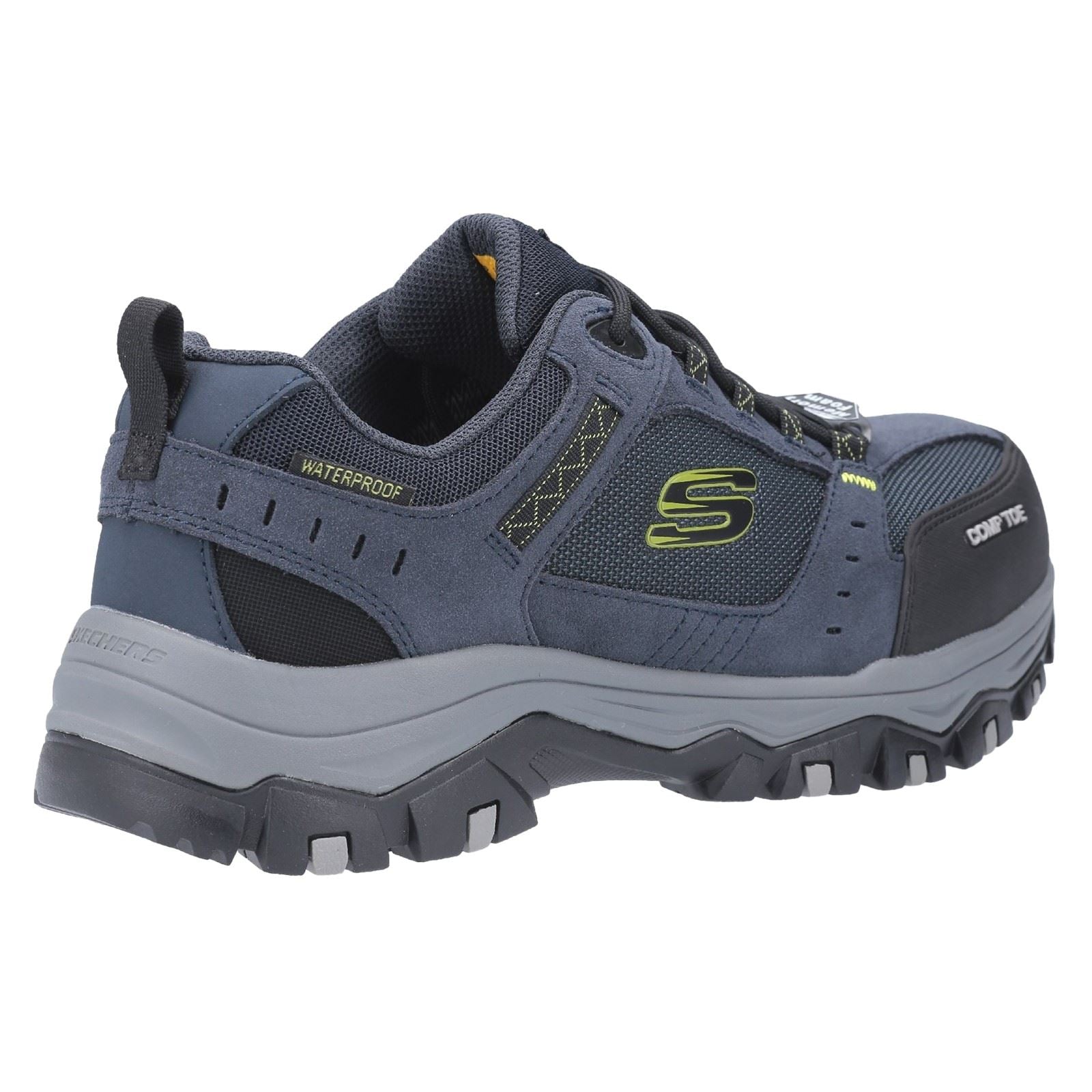Skechers Workwear Greetah Suede Men's Navy/Black Safety Sneakers