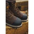 Caterpillar Powerplant S3 Leather Brown Safety Boots