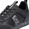 EA7 Black&White Carbon Men's Black Sneakers