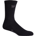 Hard Yakka Crew Cotton Unisex Adults Black Work Socks