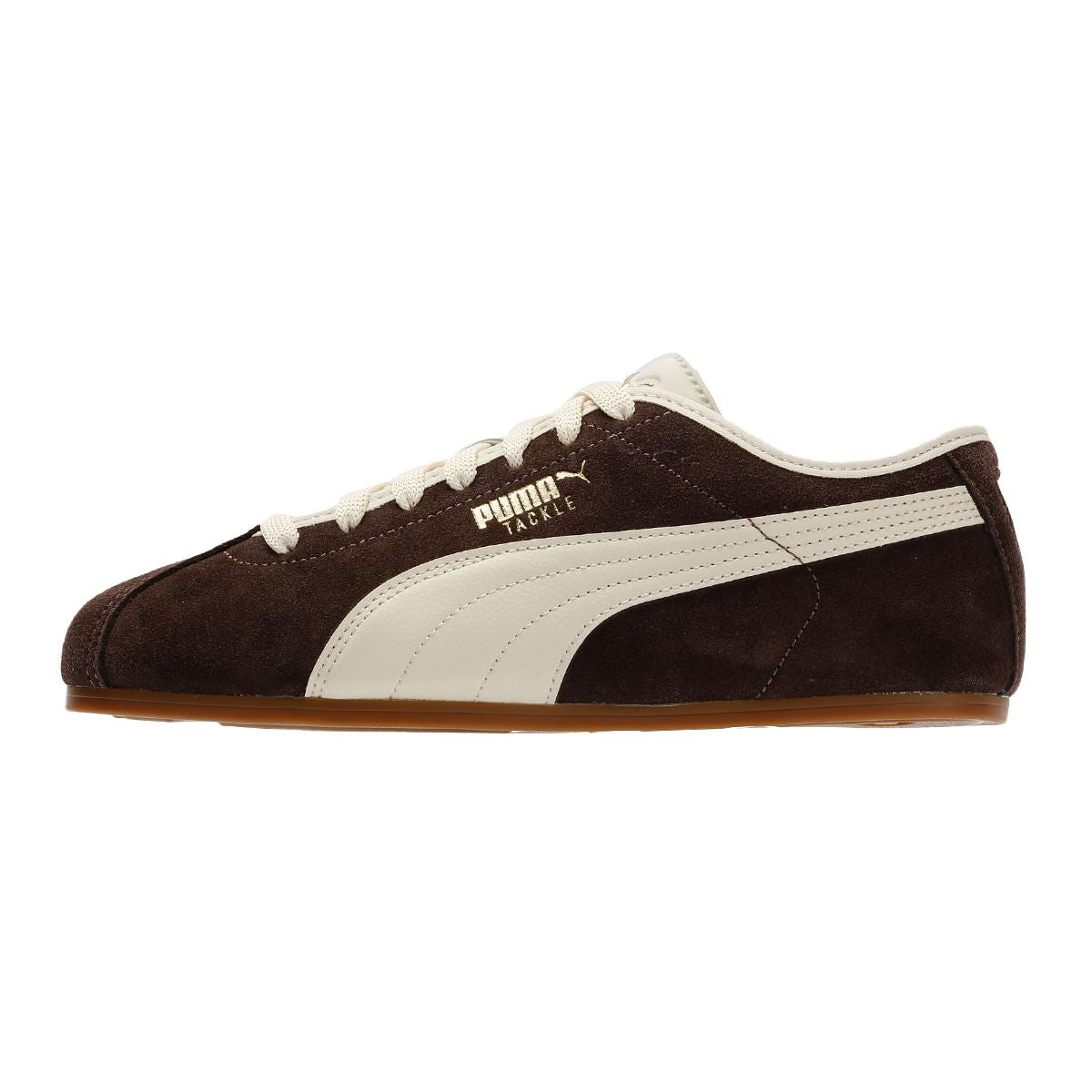 Puma Tackle Suede Chocolate/Alpine Snow Sneakers