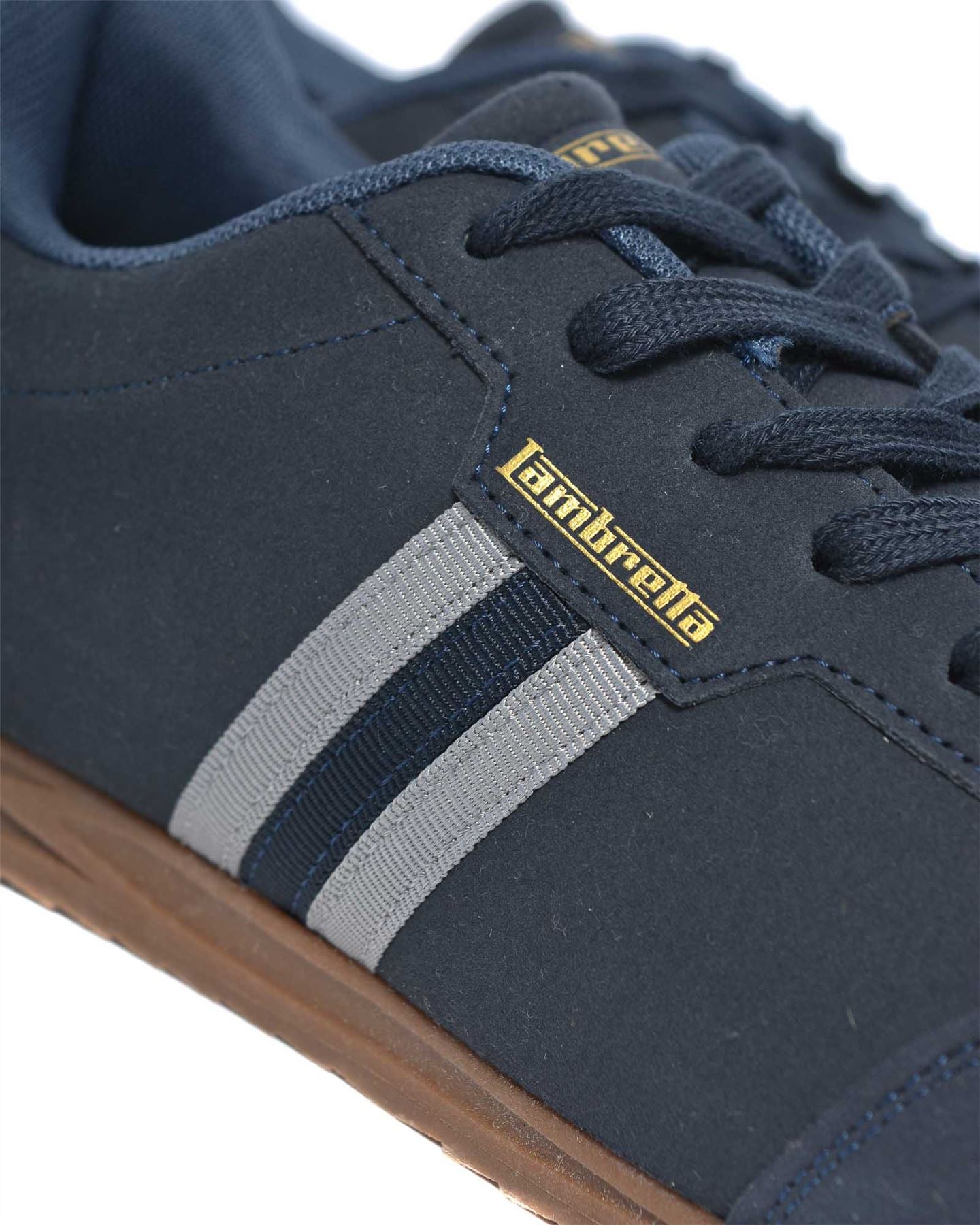 Lambretta Tackle Men's Navy/Charcoal Sneakers