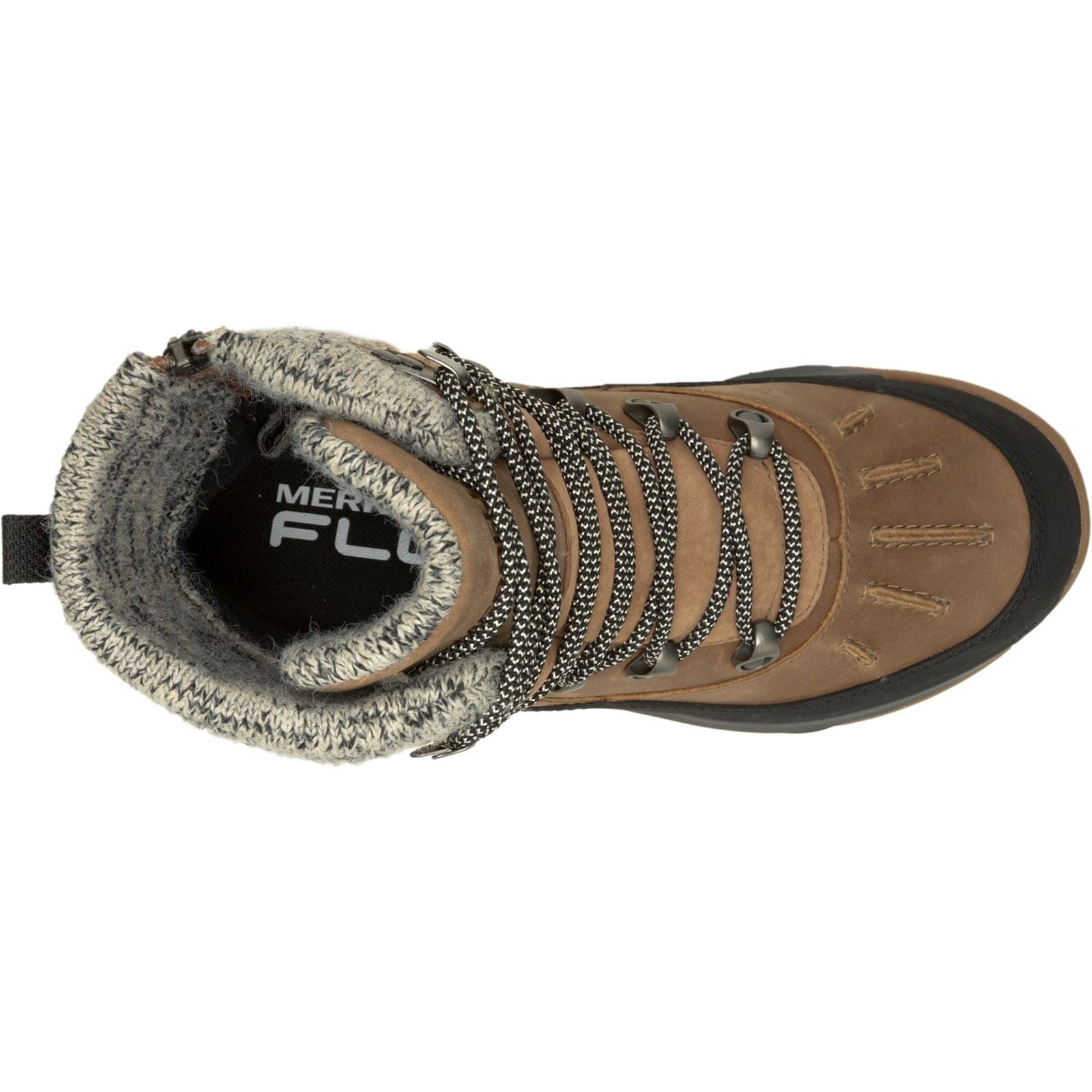 Merrell Siren 4 Thermo Mid Zip Leather Women's Tobacco Hiking Boots