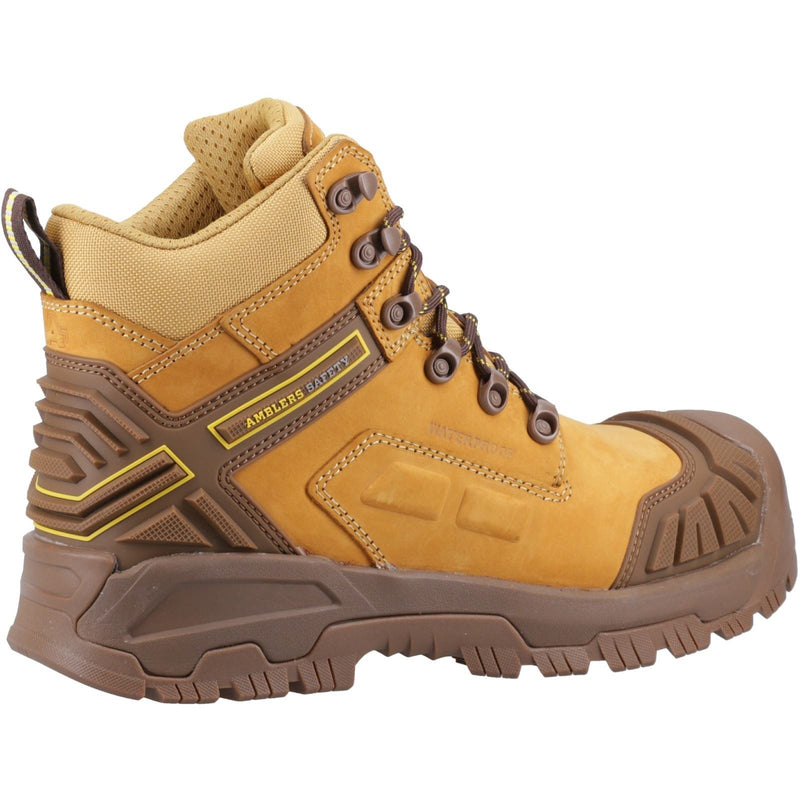 Amblers Safety Ignite Leather Honey Safety Boots