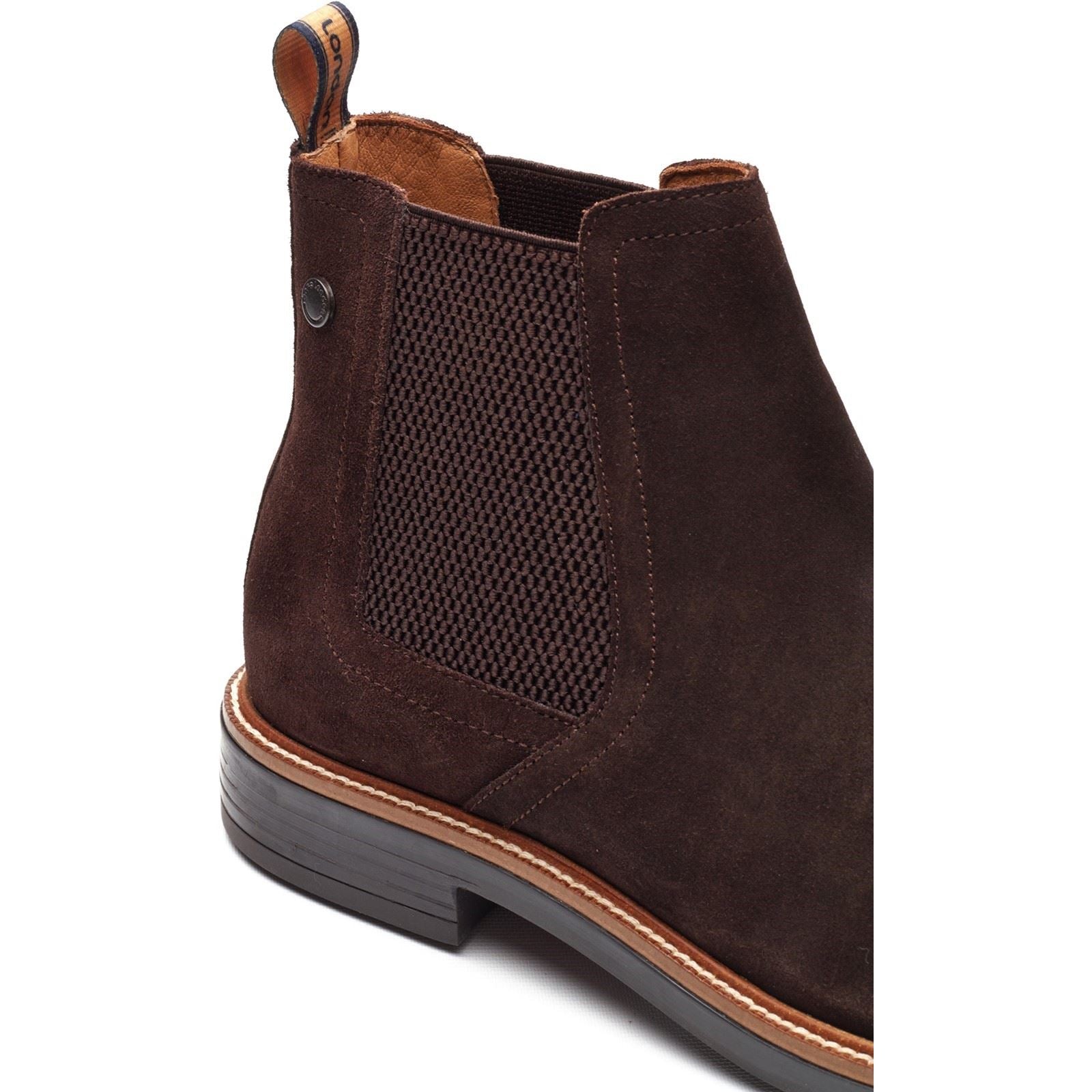 Base London Sussex Chelsea Leather Men's Brown Boots