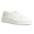 JAK Royal Leather Men's White Sneakers