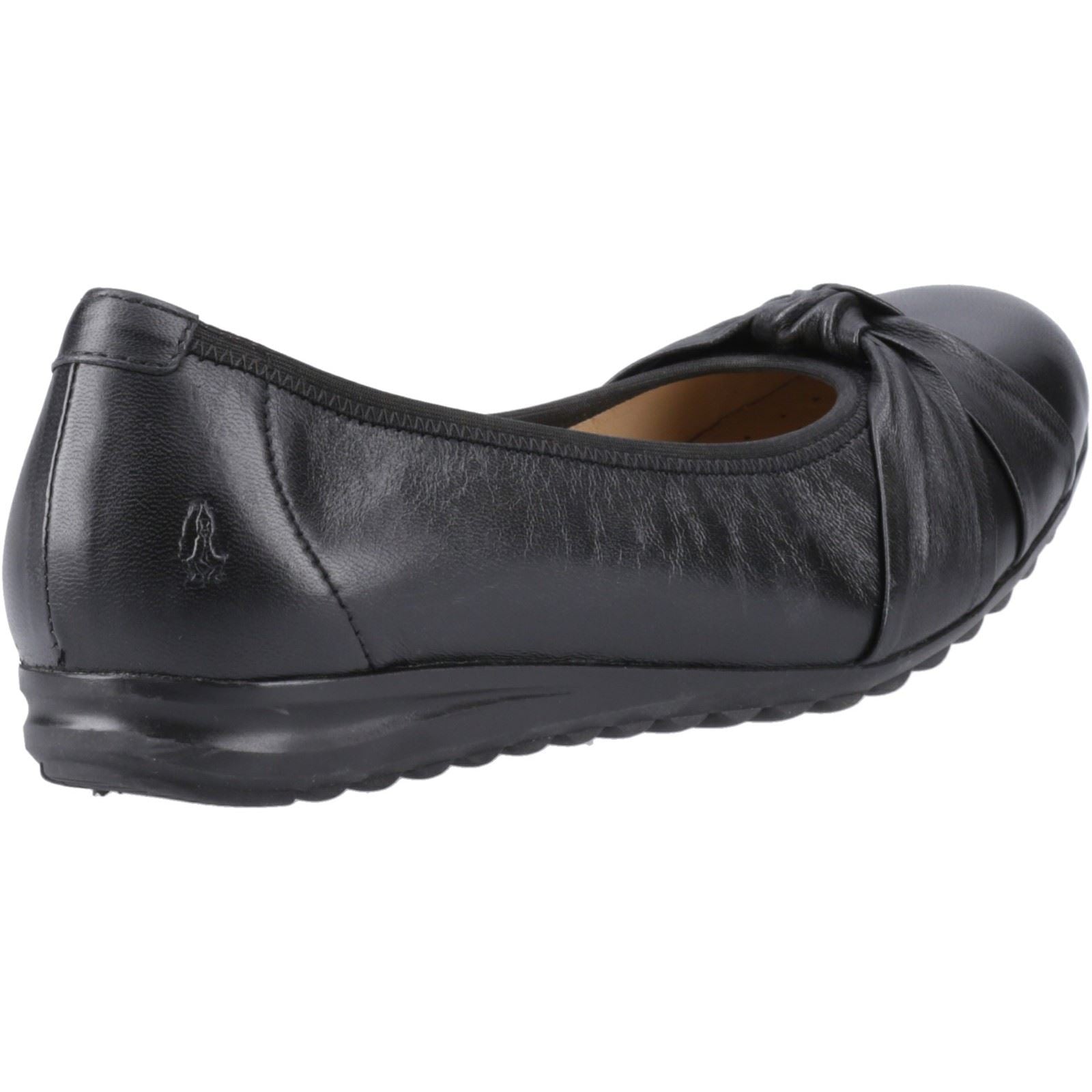 Hush Puppies Lilith Leather Women's Black Standard Flats