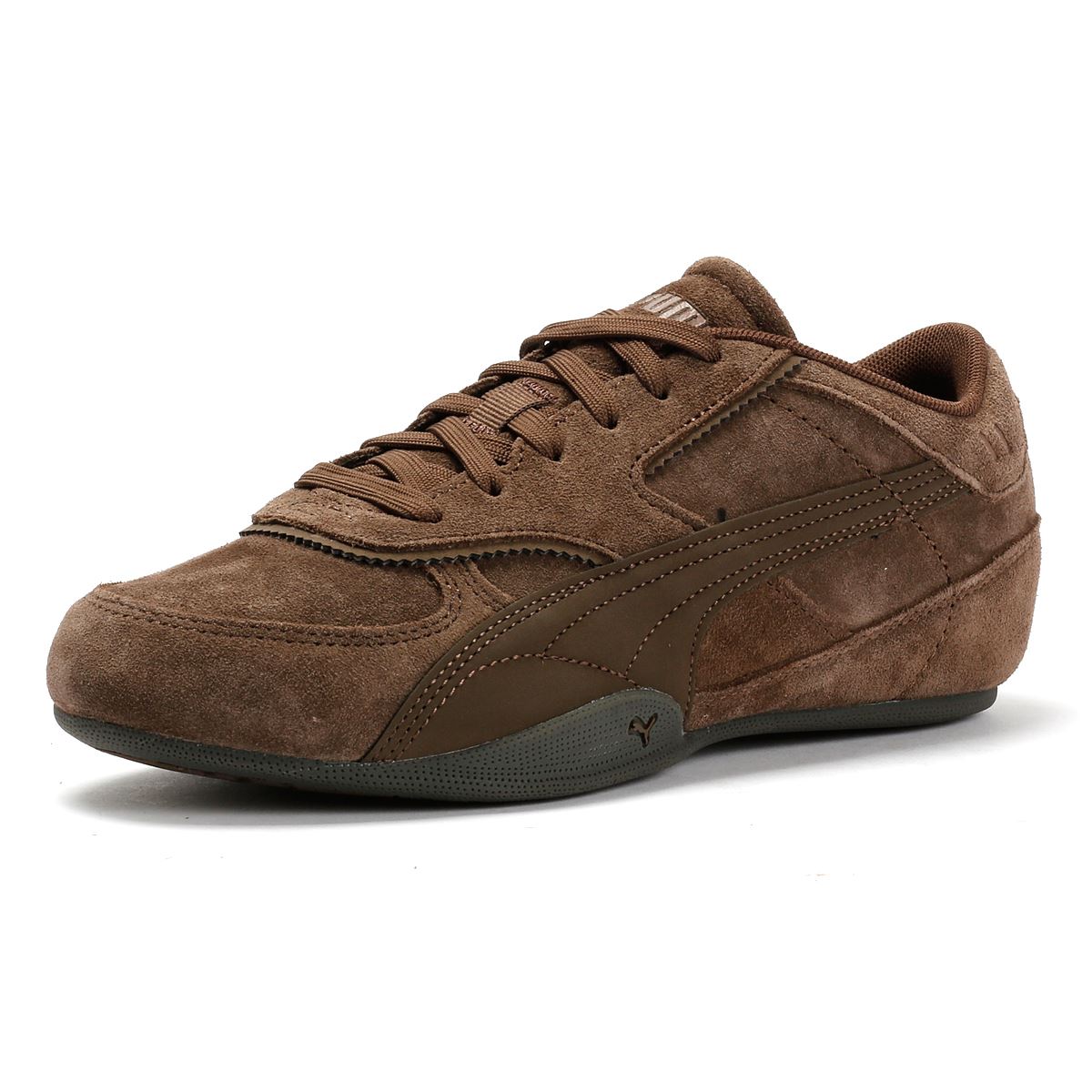 Puma Bella Mina Suede Women's Chocolate Sneakers