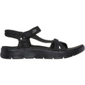 Skechers GO WALK Flex Sublime Synthetic Women's Black Sandals