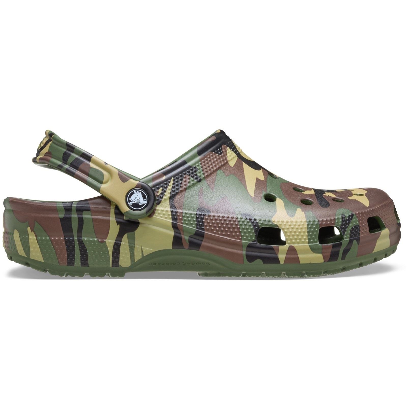 Crocs Classic Camouflage EVA Men's Army Green Clogs