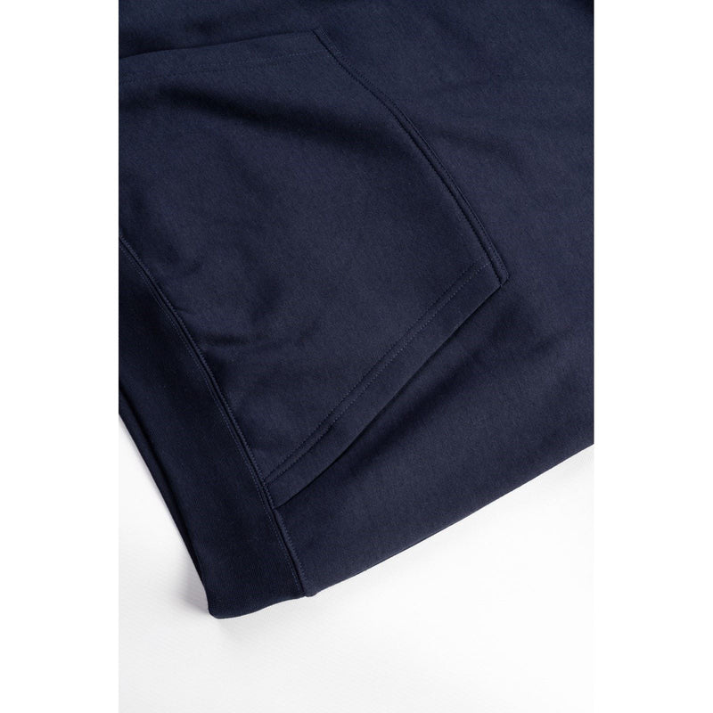 Caterpillar Essentials Polyester Men's Blue Hooded Sweatshirt