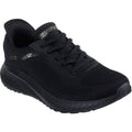 Skechers BOBS Sport Squad Chaos Textile Women's Black Trainers