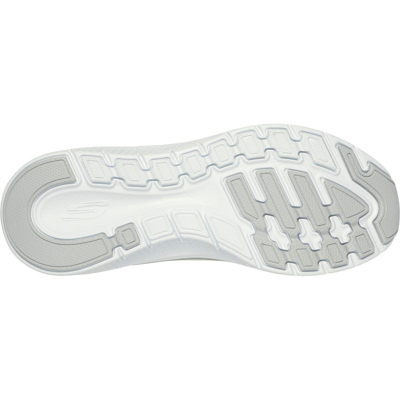 Skechers Arch Fit 2.0 Glow The Distance Textile Women's White/Silver Sneakers