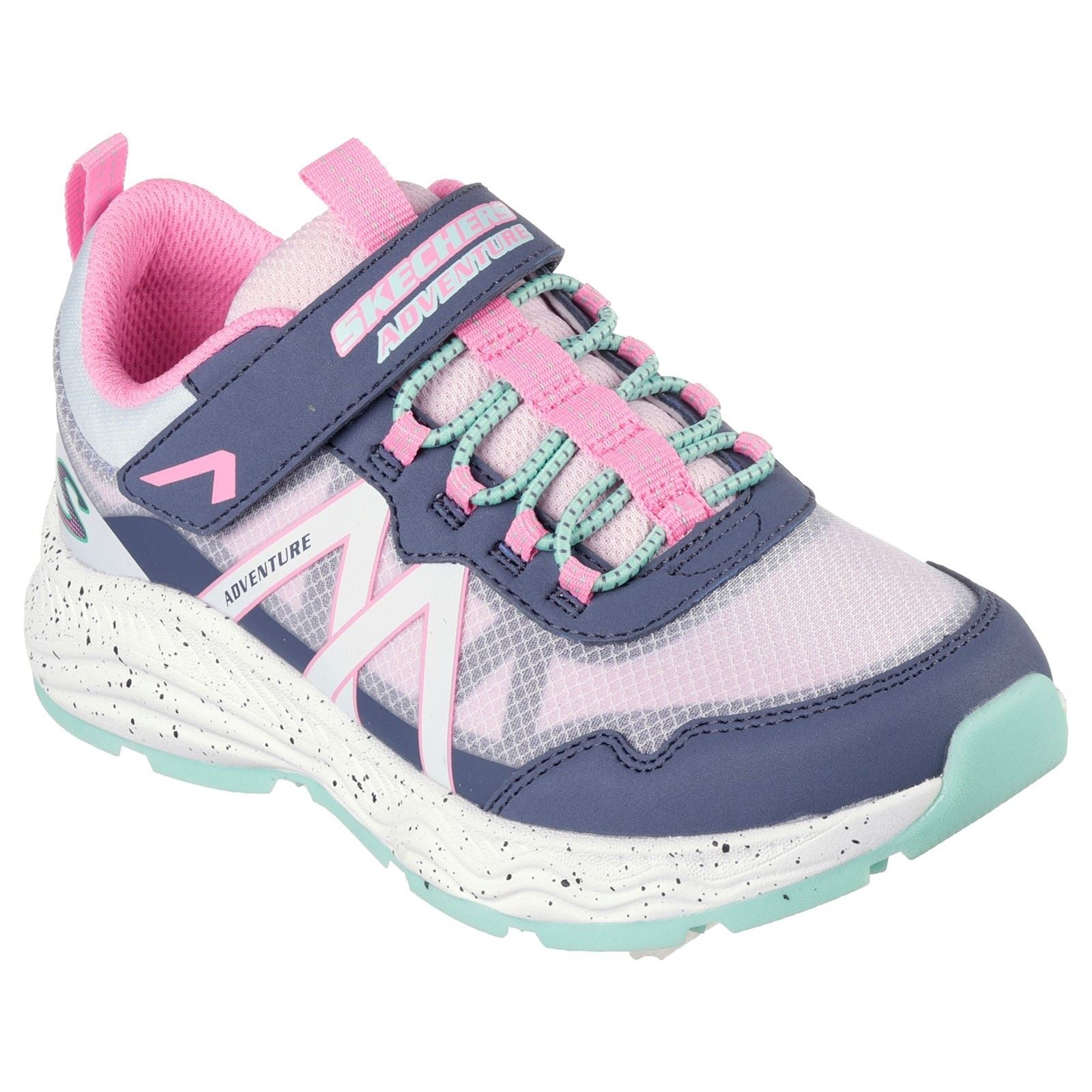 Skechers Adventure Blitz Explorer Time Girl's Charcoal/Multi Trainers