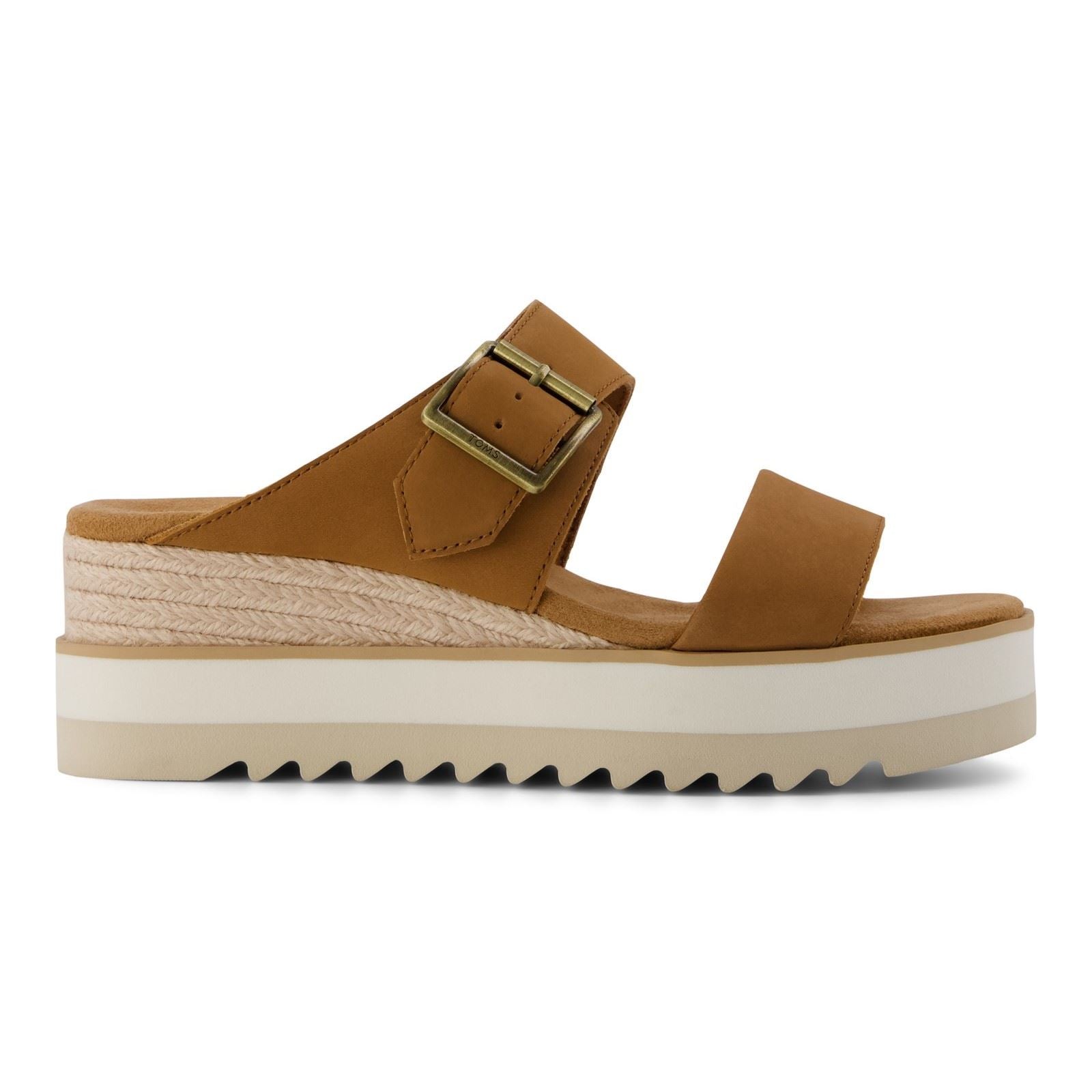 TOMS Diana Leather Women's Brown Sugar Trainers