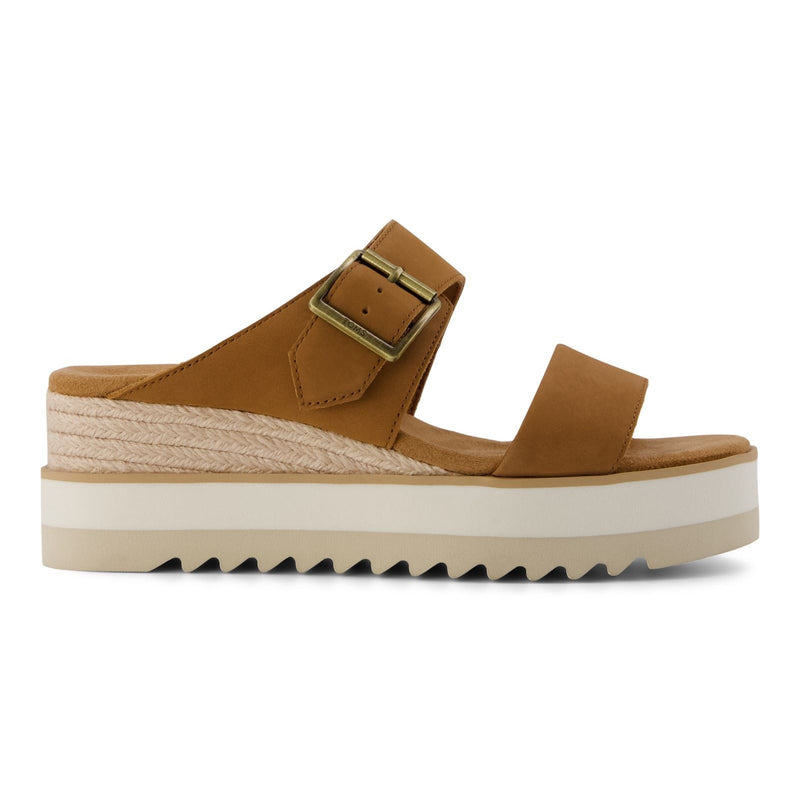 TOMS Diana Leather Women's Brown Sugar Trainers