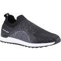 Hush Puppies Ennis Textile Women's Black Sneakers