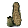 Clarks Main x Pleasures DRGN Lo Suede Green Lace-Up Shoes