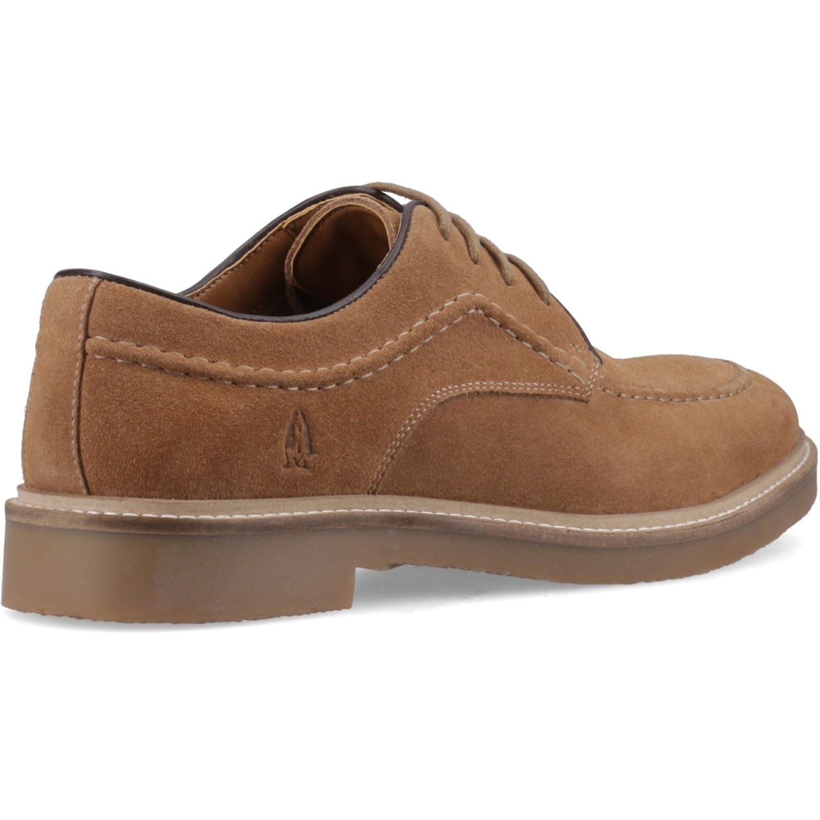 Hush Puppies Genny Leather Men's Taupe Lace-Up Shoes