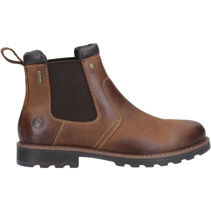 Cotswold Leafield Leather Men's Tan Boots