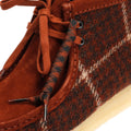 Clarks Originals Wallabee Harris Tweed Men's Rust Boots