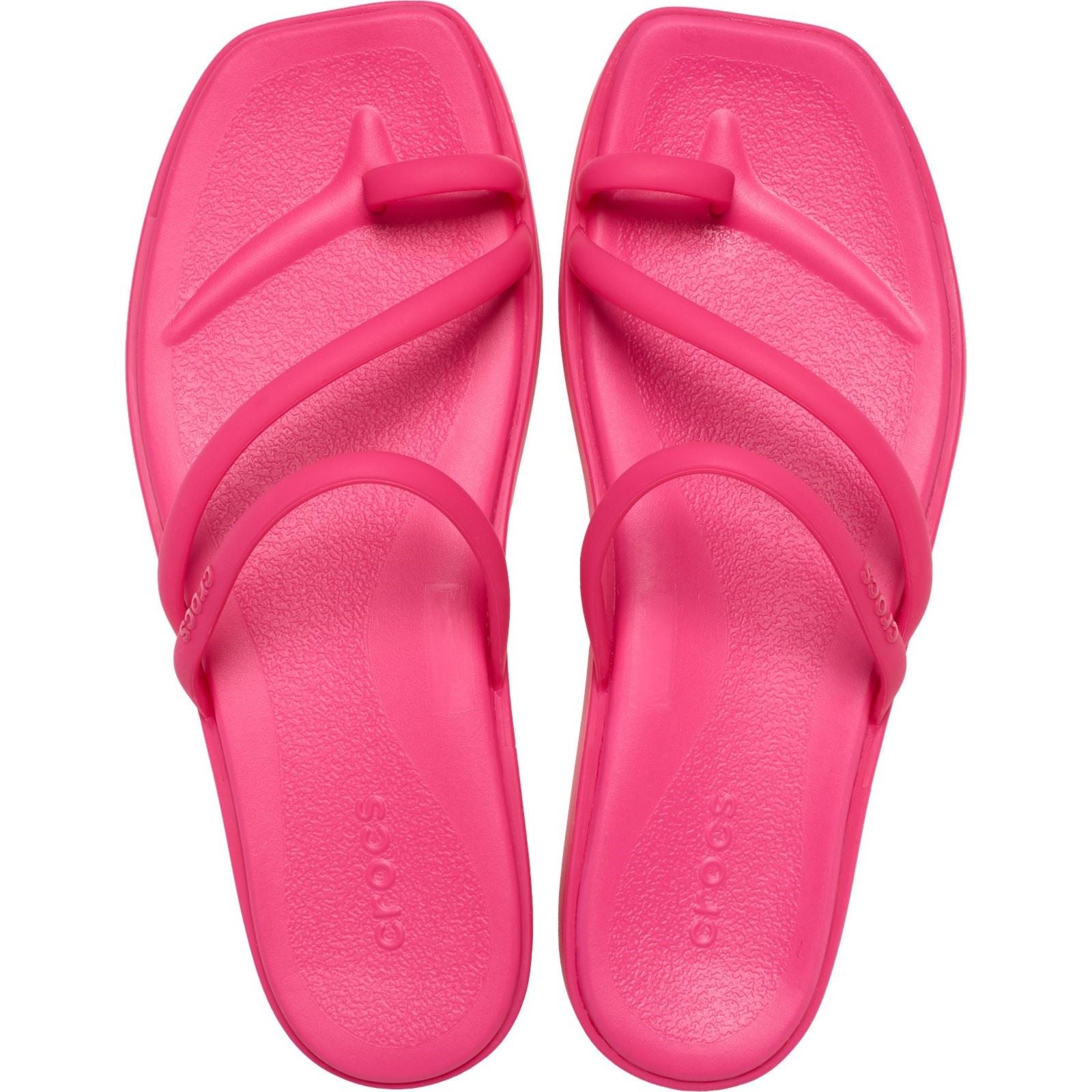 Crocs Miami Toe Loop Sandal Women's Dragon Fruit Sandals