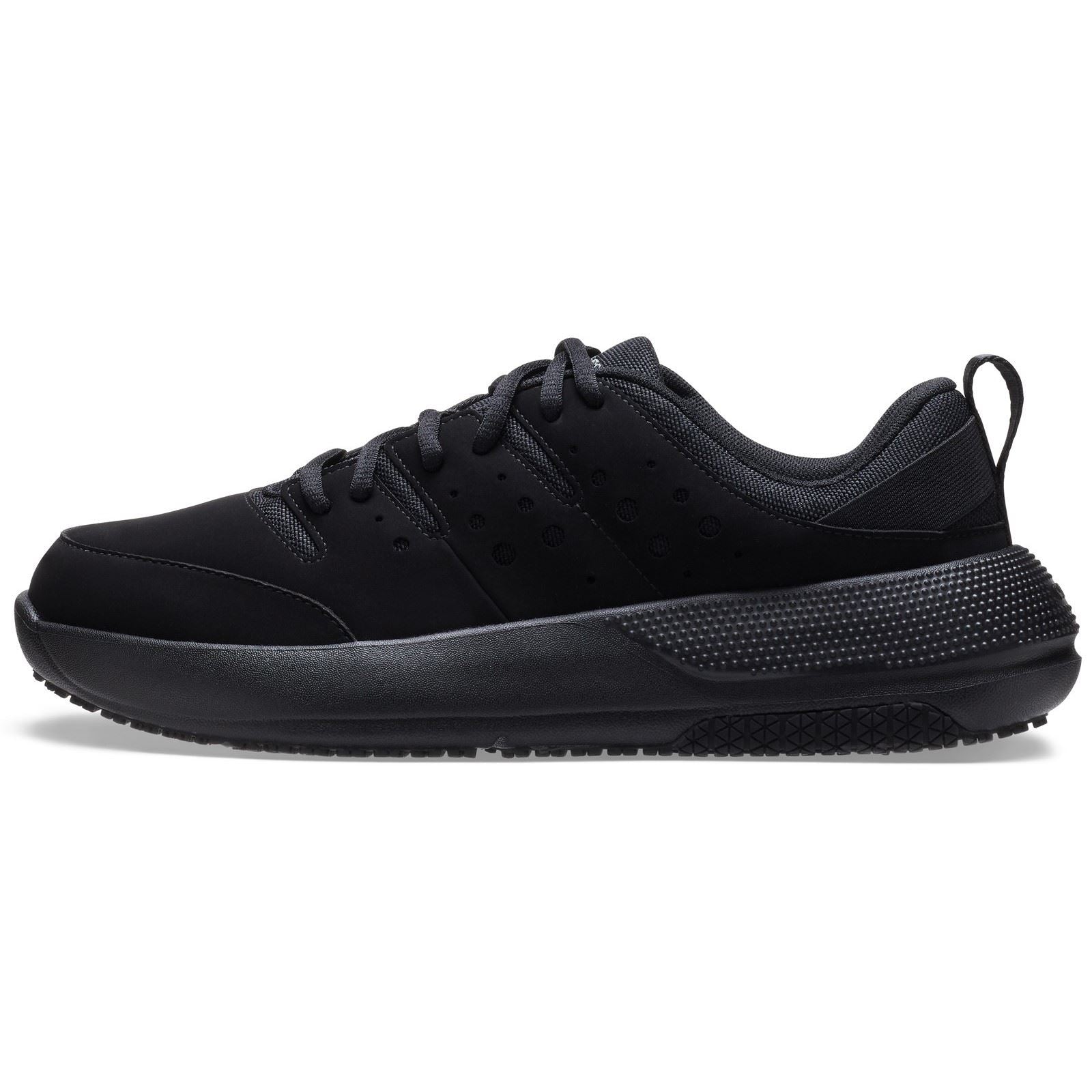 Crocs On the Clock Synthetic Men's Triple Black Sneakers