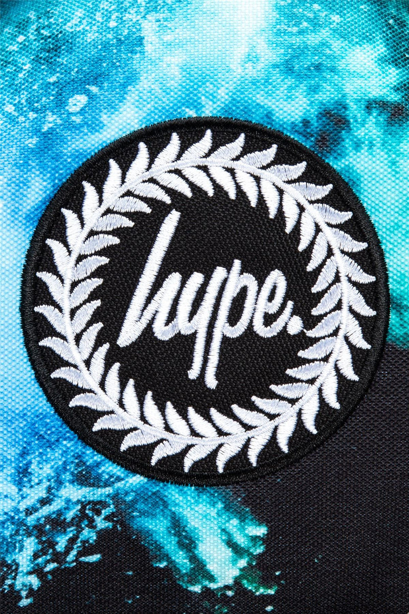 Hype Iconic Boy's Blue/Green Chalk Dust Backpack