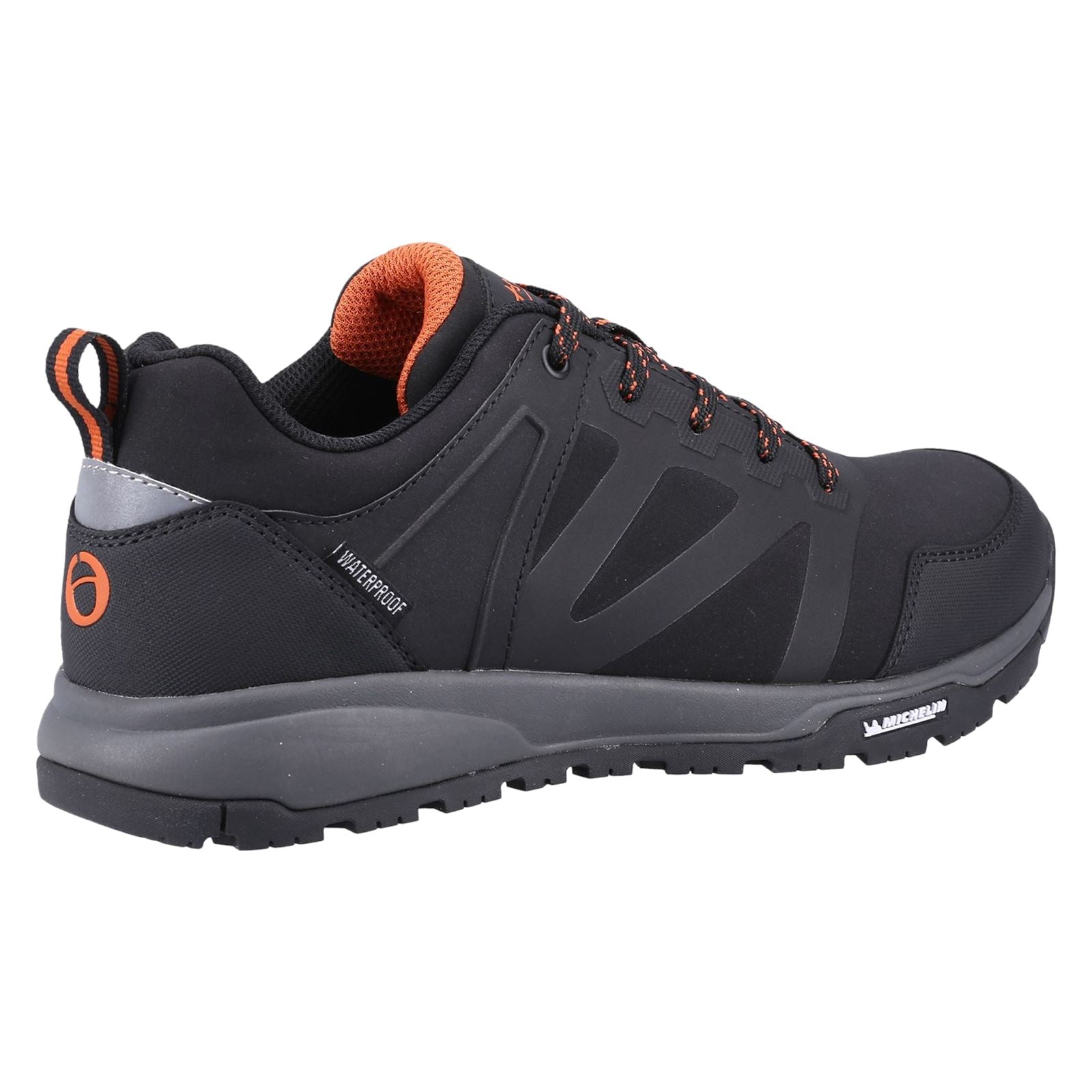 Cotswold Kingham Low Recycled Plastic+Synthetic Pu Men's Black Hiking Boots
