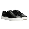 JAK Royal Leather Men's Black Sneakers